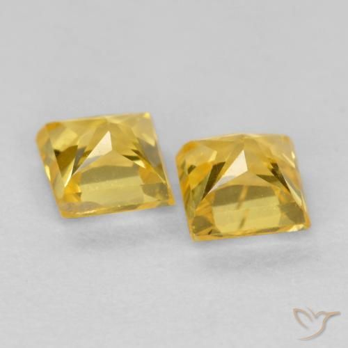 Shop natural 0.53ct ハニーイエロー サファイア gems, 四角形, from タンザニア at GemSelect. In stock, global shipping!