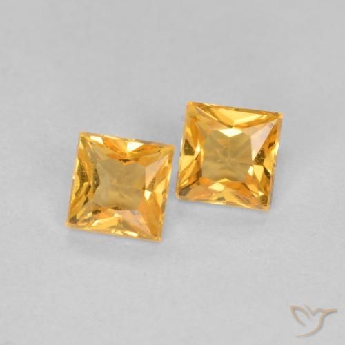 Shop natural 0.51ct オレンジゴールド サファイア gems, 四角形, from タンザニア at GemSelect. In stock, global shipping!