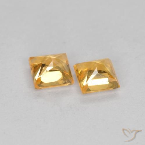 Shop natural 0.47ct ミディアムオレンジ サファイア gems, 四角形, from タンザニア at GemSelect. In stock, global shipping!
