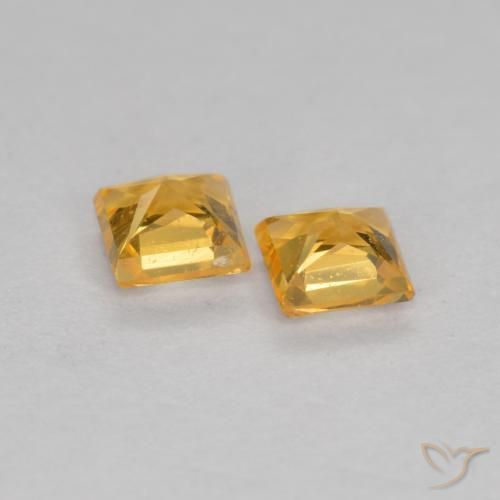 Shop natural 0.47ct ミディアムオレンジ サファイア gems, 四角形, from タンザニア at GemSelect. In stock, global shipping!