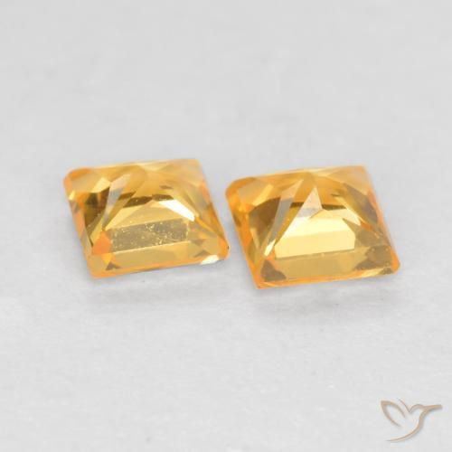 Shop natural 0.49ct ミディアムゴールド サファイア gems, 四角形, from タンザニア at GemSelect. In stock, global shipping!