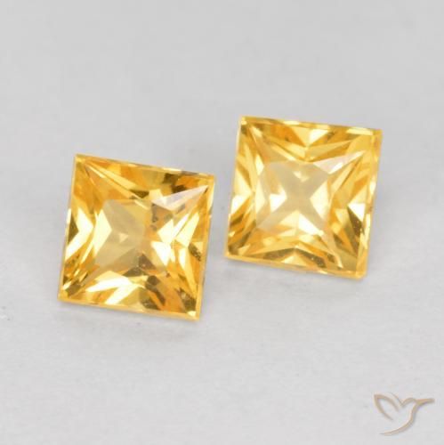 Shop natural 0.58ct ミディアムゴールド サファイア gems, 四角形, from タンザニア at GemSelect. In stock, global shipping!