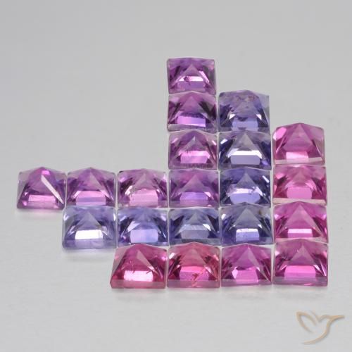 Shop natural 2.78ct マルチカラー サファイア gems, 四角形, from タンザニア at GemSelect. In stock, global shipping!