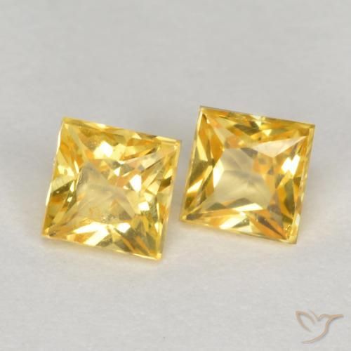 Shop natural 0.61ct ミディアムゴールデン サファイア gems, 四角形, from タンザニア at GemSelect. In stock, global shipping!
