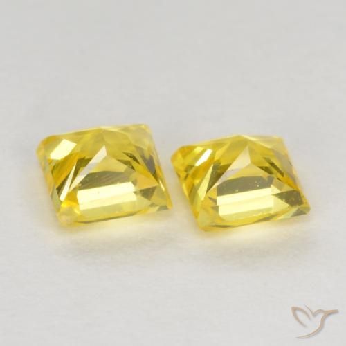 Shop natural 0.54ct イエロー サファイア gems, 四角形, from タンザニア at GemSelect. In stock, global shipping!