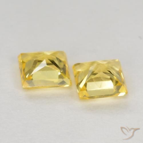 Shop natural 0.50ct トスカーナイエロー サファイア gems, 四角形, from タンザニア at GemSelect. In stock, global shipping!