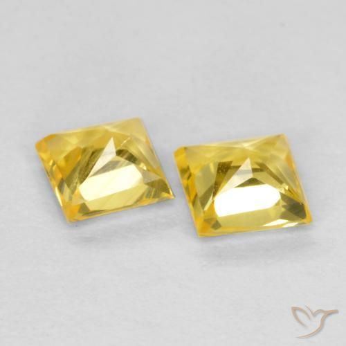 Shop natural 0.48ct トスカーナイエロー サファイア gems, 四角形, from タンザニア at GemSelect. In stock, global shipping!