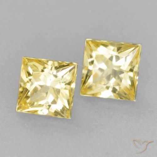Shop natural 0.47ct トスカーナイエロー サファイア gems, 四角形, from タンザニア at GemSelect. In stock, global shipping!