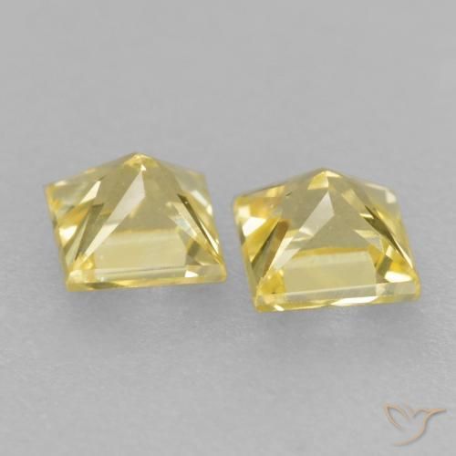 Shop natural 0.47ct トスカーナイエロー サファイア gems, 四角形, from タンザニア at GemSelect. In stock, global shipping!