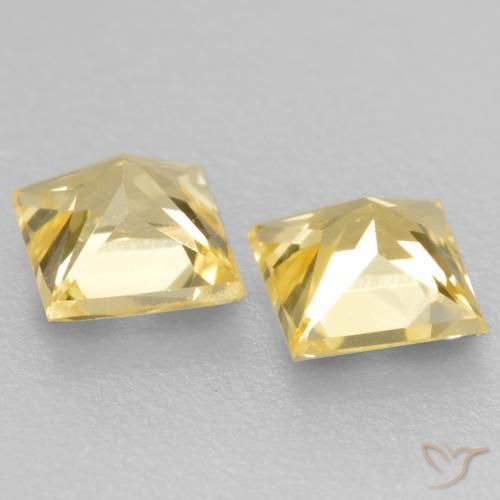 Shop natural 0.59ct トスカーナイエロー サファイア gems, 四角形, from タンザニア at GemSelect. In stock, global shipping!