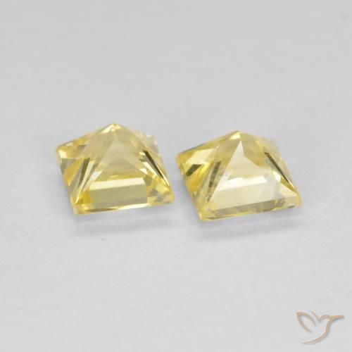 Shop natural 0.87ct トスカーナイエロー サファイア gems, 四角形, from タンザニア at GemSelect. In stock, global shipping!