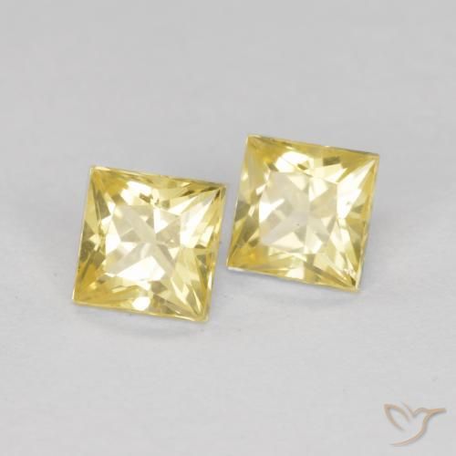 Shop natural 0.63ct トスカーナイエロー サファイア gems, 四角形, from タンザニア at GemSelect. In stock, global shipping!