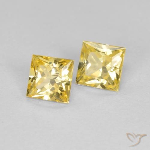 Shop natural 0.53ct トスカーナイエロー サファイア gems, 四角形, from タンザニア at GemSelect. In stock, global shipping!