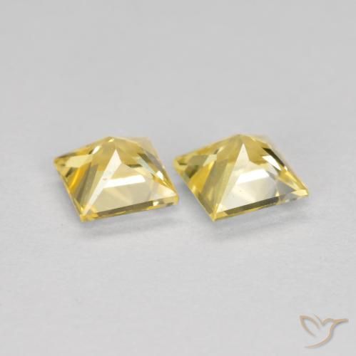 Shop natural 0.53ct トスカーナイエロー サファイア gems, 四角形, from タンザニア at GemSelect. In stock, global shipping!