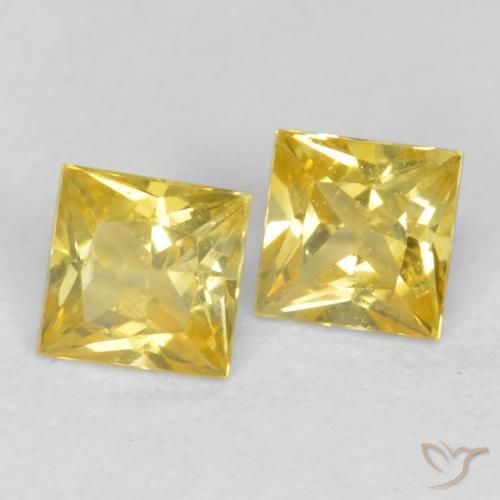 Shop natural 0.50ct トスカーナイエロー サファイア gems, 四角形, from タンザニア at GemSelect. In stock, global shipping!