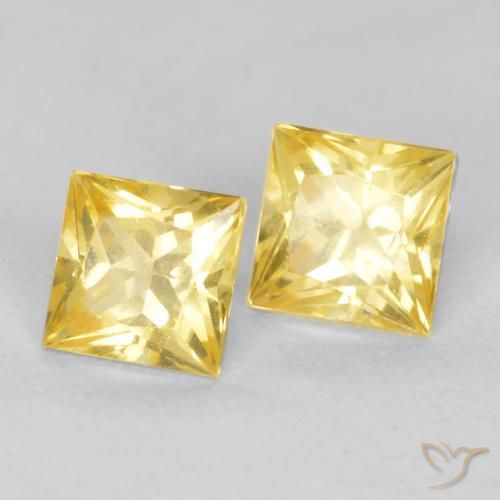 Shop natural 0.65ct トスカーナイエロー サファイア gems, 四角形, from タンザニア at GemSelect. In stock, global shipping!
