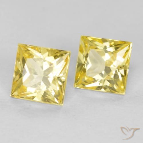 Shop natural 0.62ct トスカーナイエロー サファイア gems, 四角形, from タンザニア at GemSelect. In stock, global shipping!