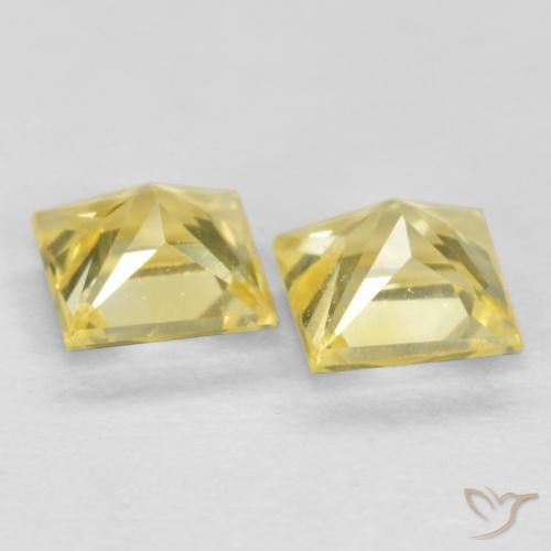 Shop natural 0.54ct トスカーナイエロー サファイア gems, 四角形, from タンザニア at GemSelect. In stock, global shipping!