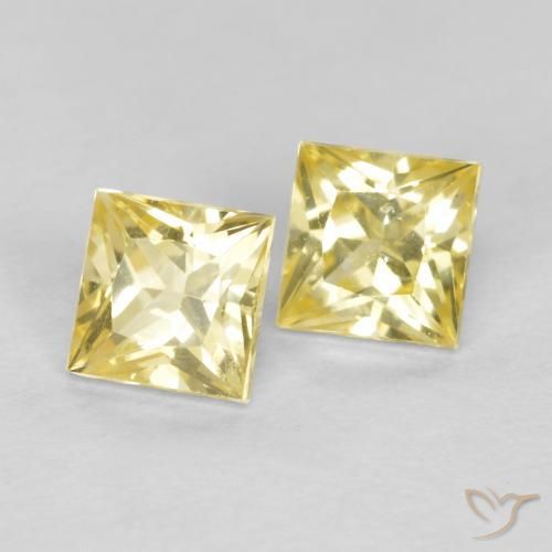 Shop natural 0.51ct トスカーナイエロー サファイア gems, 四角形, from タンザニア at GemSelect. In stock, global shipping!