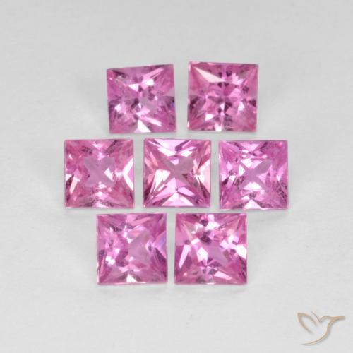 Shop natural 1.98ct ロイヤルパープルピンク サファイア gems, 四角形, from タンザニア at GemSelect. In stock, global shipping!