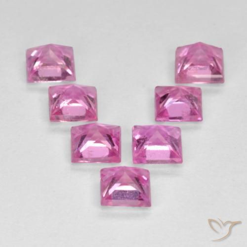 Shop natural 1.98ct ロイヤルパープルピンク サファイア gems, 四角形, from タンザニア at GemSelect. In stock, global shipping!
