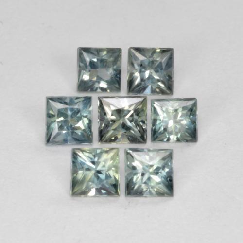 自然派の商品を探す 1.05ct 緑がかった青 サファイア 宝石, 四角, タンザニア からGemSelectで. 在庫あり、世界各国へ発送!