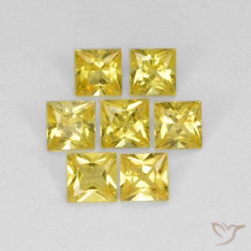 Shop natural 0.91ct イエロー サファイア gems, 四角形, from タンザニア at GemSelect. In stock, global shipping!