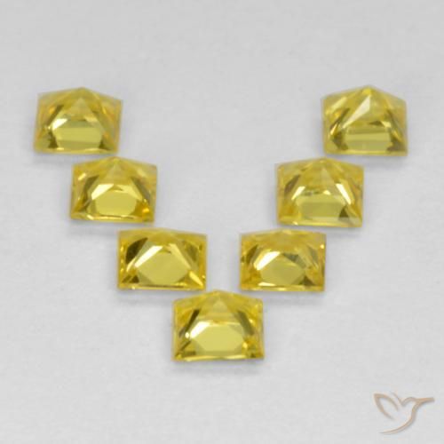 Shop natural 0.91ct イエロー サファイア gems, 四角形, from タンザニア at GemSelect. In stock, global shipping!
