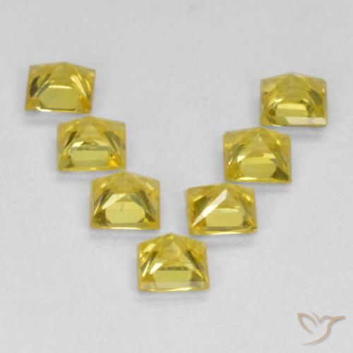 Shop natural 0.94ct イエロー サファイア gems, 四角形, from タンザニア at GemSelect. In stock, global shipping!