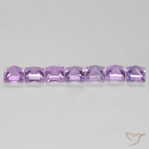 Shop natural 0.85ct ミディアムバイオレット サファイア gems, 四角形, from タンザニア at GemSelect. In stock, global shipping!