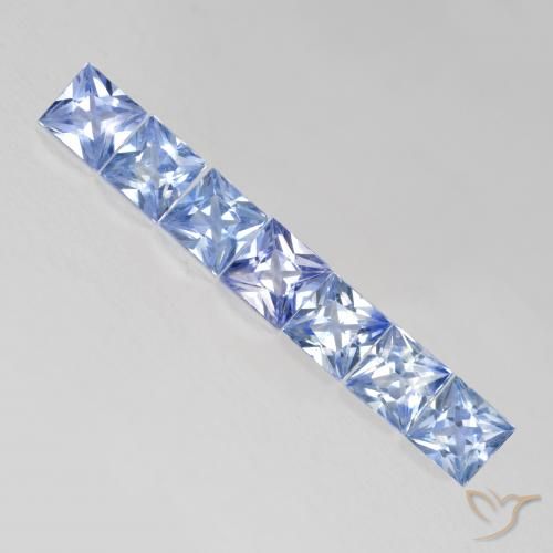 Shop natural 1.23ct パステルブルー サファイア gems, 四角形, from タンザニア at GemSelect. In stock, global shipping!