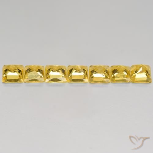 Shop natural 2.32ct ゴールド サファイア gems, 四角形, from タンザニア at GemSelect. In stock, global shipping!