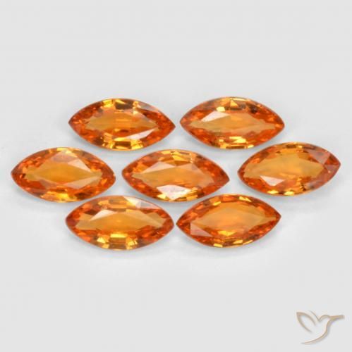 Shop natural 1.15ct アンバーオレンジ サファイア gems, マーキーズ, from タンザニア at GemSelect. In stock, global shipping!