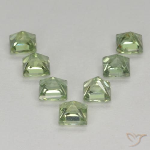 Shop natural 1.59ct ライトグリーン サファイア gems, 四角形, from タンザニア at GemSelect. In stock, global shipping!