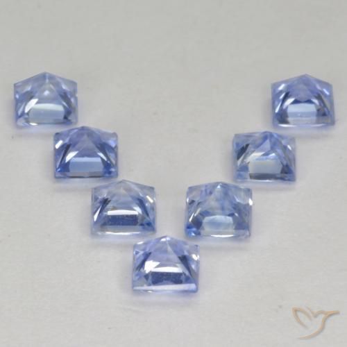 Shop natural 1.51ct パステルブルー サファイア gems, 四角形, from タンザニア at GemSelect. In stock, global shipping!