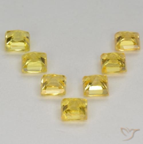 Shop natural 1.43ct ミディアムイエロー サファイア gems, 四角形, from タンザニア at GemSelect. In stock, global shipping!