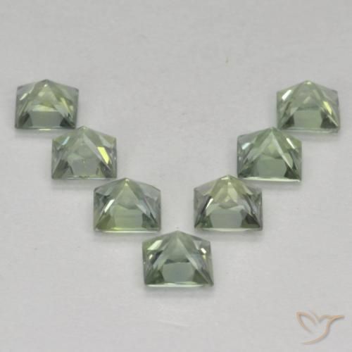 Shop natural 1.15ct ライトグリーン サファイア gems, 四角形, from タンザニア at GemSelect. In stock, global shipping!