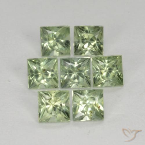 Shop natural 1.55ct ライトグリーン サファイア gems, 四角形, from タンザニア at GemSelect. In stock, global shipping!