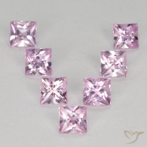 Shop natural 0.99ct チェリーピンクトーン サファイア gems, 四角形, from タンザニア at GemSelect. In stock, global shipping!