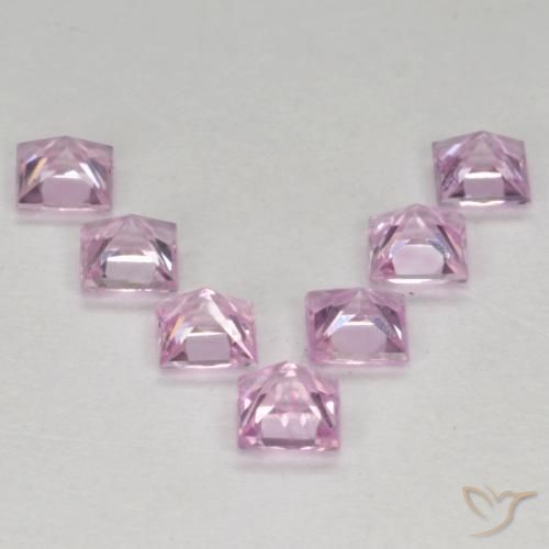 Shop natural 0.99ct チェリーピンクトーン サファイア gems, 四角形, from タンザニア at GemSelect. In stock, global shipping!