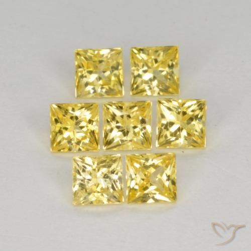 Shop natural 1.32ct トスカーナイエロー サファイア gems, 四角形, from タンザニア at GemSelect. In stock, global shipping!