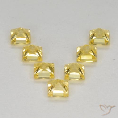 Shop natural 1.32ct トスカーナイエロー サファイア gems, 四角形, from タンザニア at GemSelect. In stock, global shipping!