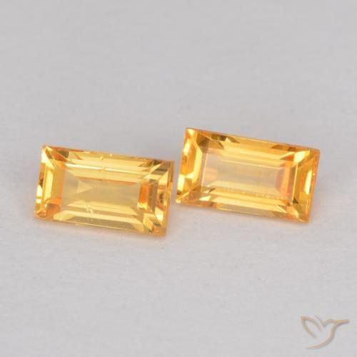 Shop natural 0.51ct ミディアムオレンジ サファイア gems, バゲット, from タンザニア at GemSelect. In stock, global shipping!