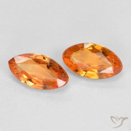 Shop natural 0.40ct 鮮やかなオレンジ サファイア gems, マーキーズ, from タンザニア at GemSelect. In stock, global shipping!