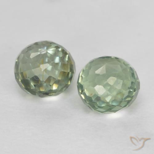 Shop natural 1.09ct 薄いフォレストグリーン サファイア gems, ラウンド, from タンザニア at GemSelect. In stock, global shipping!