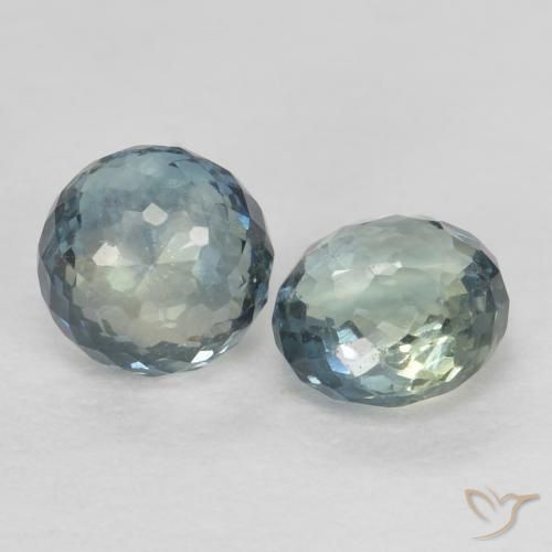 Shop natural 0.74ct 緑がかったブルー サファイア gems, ラウンド, from タンザニア at GemSelect. In stock, global shipping!