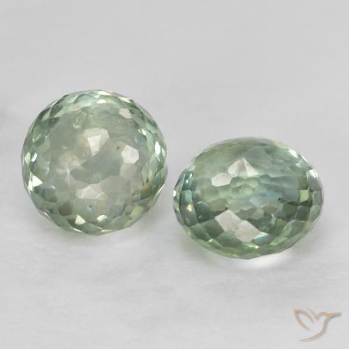 Shop natural 1.06ct 非常に薄い緑 サファイア gems, ラウンド, from タンザニア at GemSelect. In stock, global shipping!