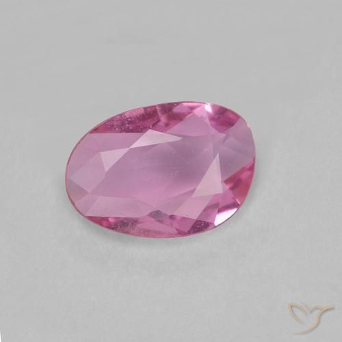 0.76ct 天然 ディープピンク サファイア, ファンシー, VS