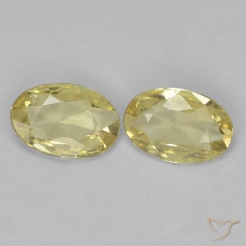 Shop natural 0.78ct 非常に薄いディジョンイエロー サファイア gems, 楕円形, from タンザニア at GemSelect. In stock, global shipping!