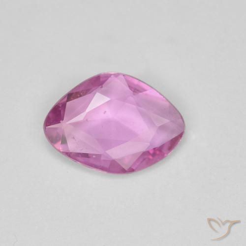 0.82ct 天然 ミディアムピンク サファイア, ファンシー, VS